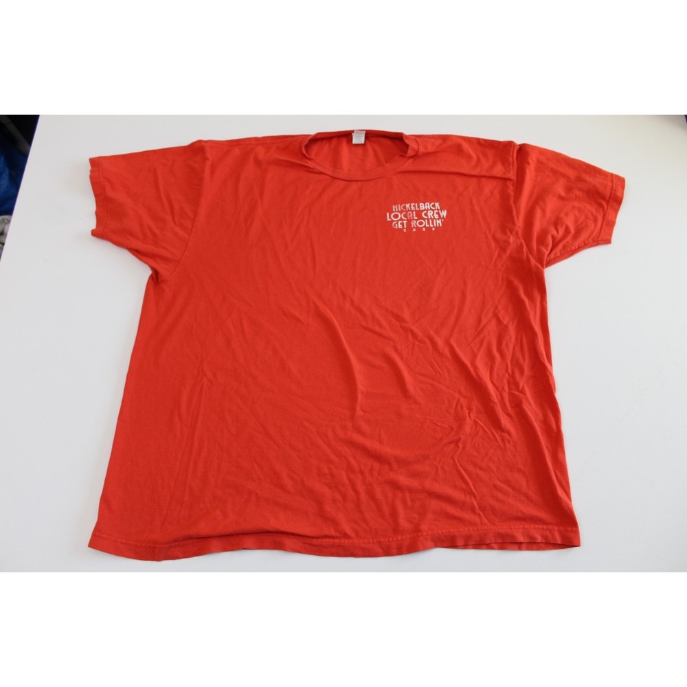 Nickelback Local Crew Get Rollin 2023 Men's Shirt Size XXL